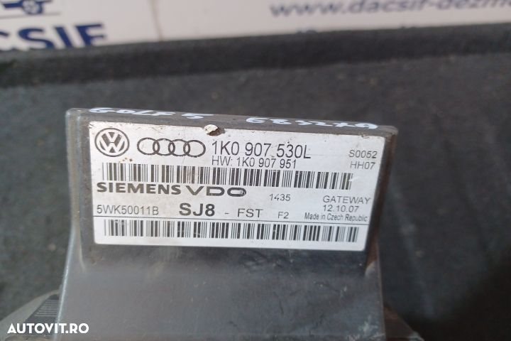 Modul CAN 1K0907530L 1K0907530L Volkswagen VW Golf 5 [2003 - 2009] Ha - 3