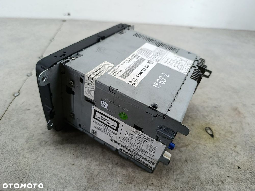 RADIO FABRYCZNE VW PASSAT B6 1T0035680A A2C53302073  SIEMENS - 5