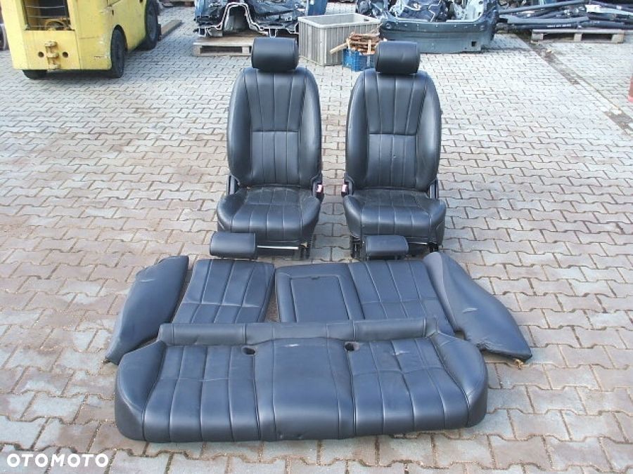 JAGUAR S-TYPE 2004- FOTELE FOTEL SKÓRA komplet - 1