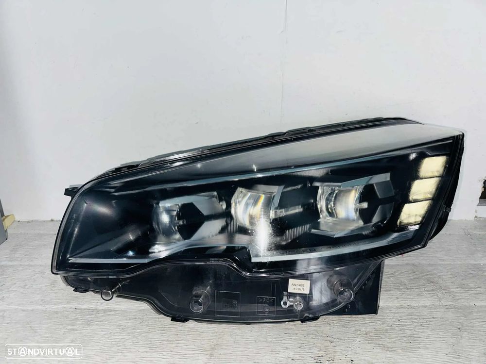 Farol Esquerdo Full Led Peugeot 508 - 14/18 - 2