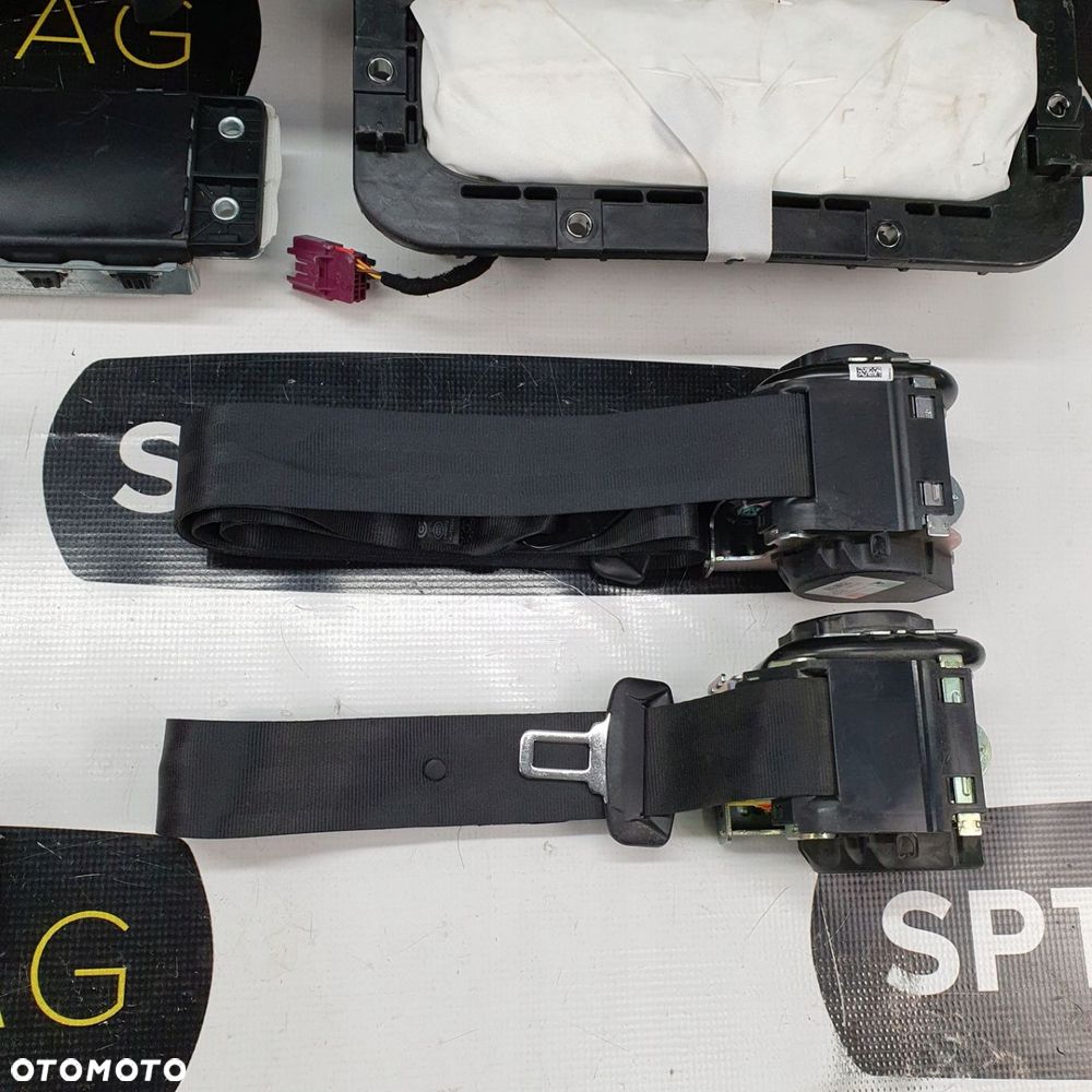 VOLVO V90 S90 DESKA ROZDZIELCZA KONSOLA KOKPIT PULPIT PODUSZKI AIRBAG AIR BAG PASY KIT SET - 10