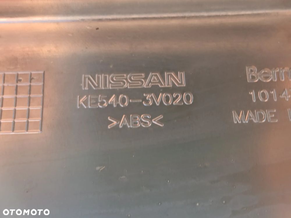 nissan note E12 dokładka zderzaka spojler przód 12r. KE540-3V020 - 3