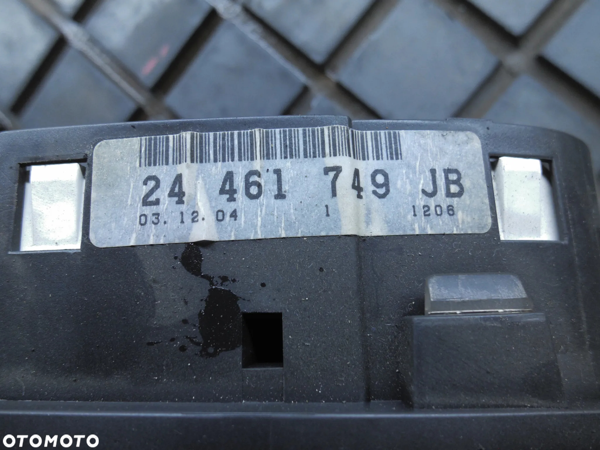OPEL ZAFIRA A 2.0DTI LICZNIK ZEGARY PRĘDKOŚCIOMIERZ 24461749JB POSIADAM 2SZT - 3