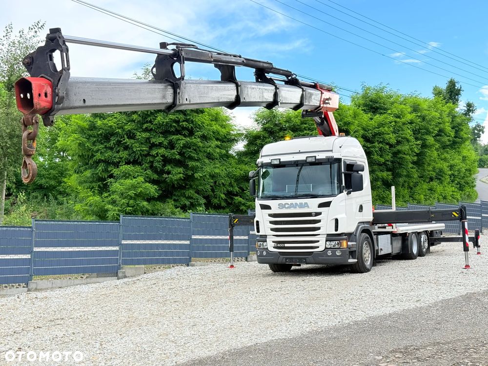 Scania * SCANIA G400 * HDS Palfinger Kran PK 42500 * 3 Osie * Sprowadzona * Bardzo Dobry Stan * - 24