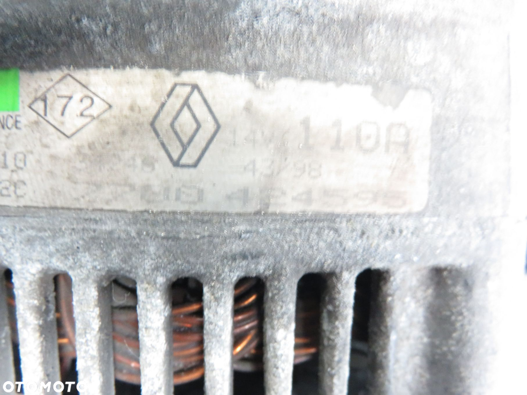 ALTERNATOR RENAULT LAGUNA I 2.2 D 7700424595 2541982C - 3
