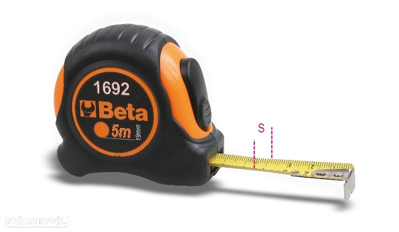 beta 3m measuring tape abs casing steel tape precision class ii 55000047 - 1