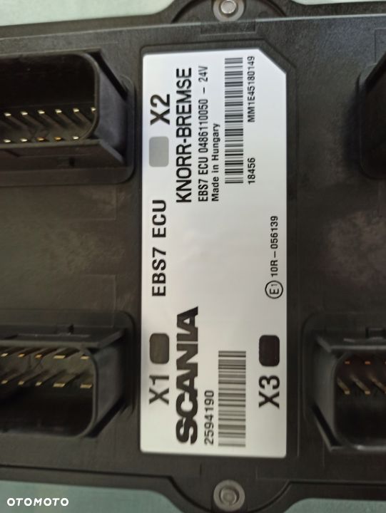 Nowy sterownik EBS Scania 2594190 - 2
