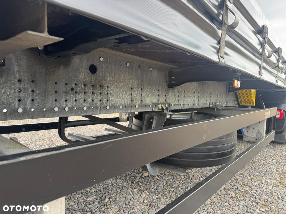 Schmitz Cargobull VARIOS- naczepa typu Standard lub Mega Dach podnoszony regulowany 5 sztuk Sprzedam. Koła 385/55R22,5 - 12