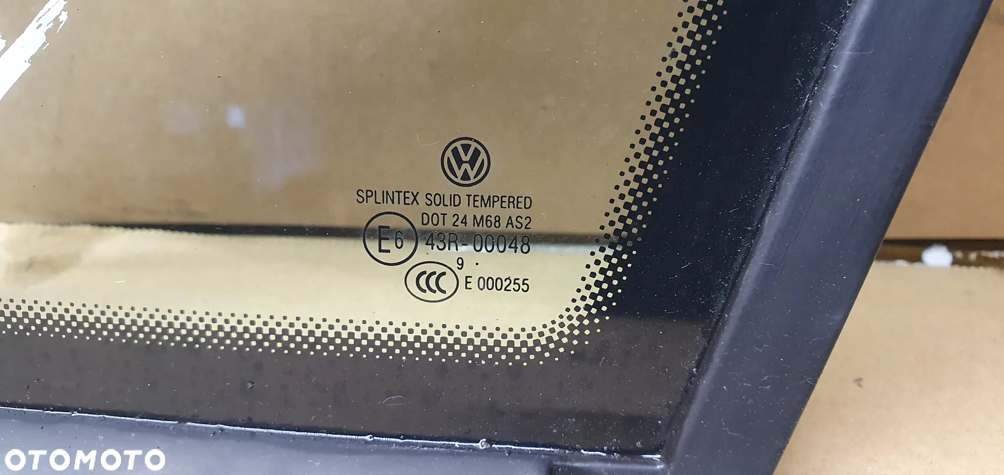 Szyba szybka lewy przód przednia lewa VW Golf VI 6 Plus AS2 09r - 4