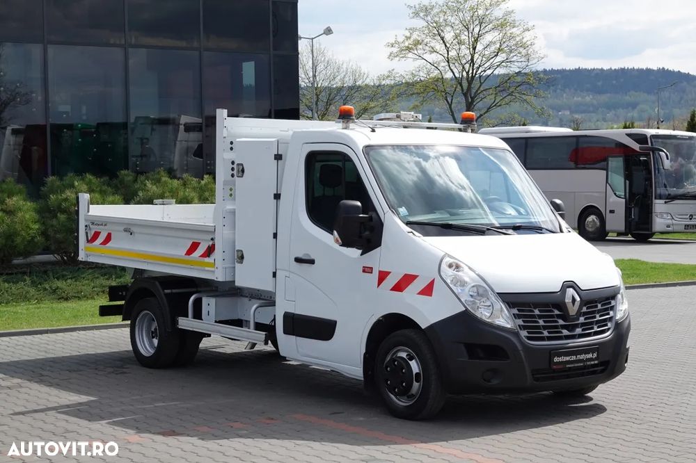 Renault MASTER DCI 145 / BASCĂLĂTOR DIN ALUMINIU / DUBLU / MANUAL / IMPORTAT - 12