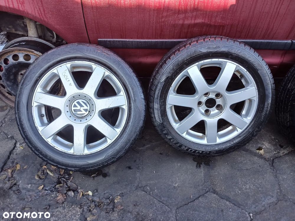 Alufelgi felgi aluminiowe 16'' cali 5x100 Volkswagen Beetle Bora Golf Cross Jetta Nivus T-Cross Vento komplet - 3