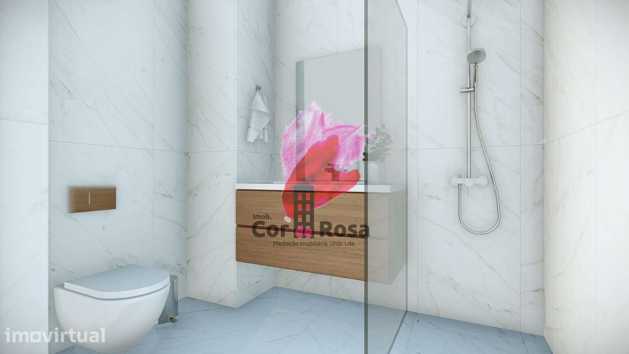 Apartamento T1 Moderno e Funcional – Primeira Ocupação - Grande imagem: 2/17