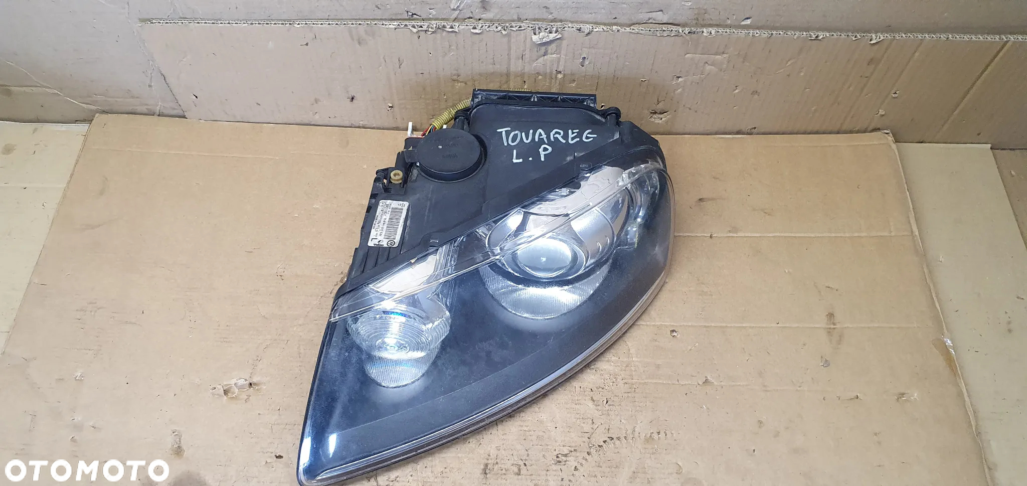 Lampa lewy przód przednia lewa XENON VW Touareg 7L6941015CM - 4