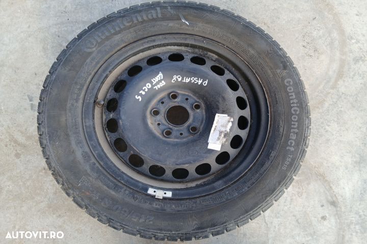 Roata de rezerva R16 3Q0601027A 61/2JX16H2 ET41 215/60 R16 3Q0601027A - 1