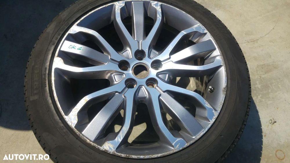 Janta aliaj r21 land rover range rover sport 2 l494 dk621007ea dk621007fa dk6m1007na 9.5jx21eh2 - 2