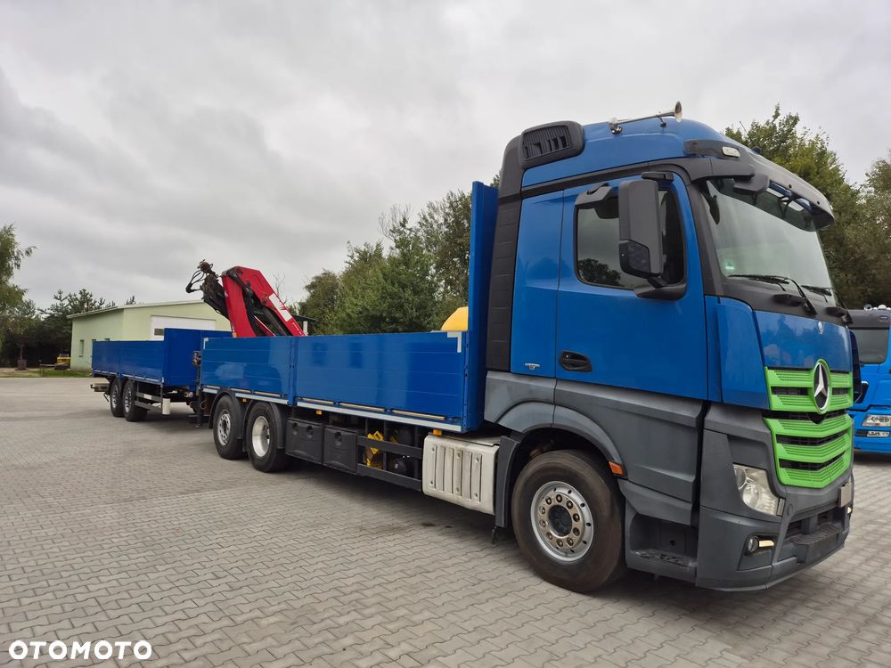 Mercedes-Benz ACTROS 2543 6X2 + HMF 1820 - 2