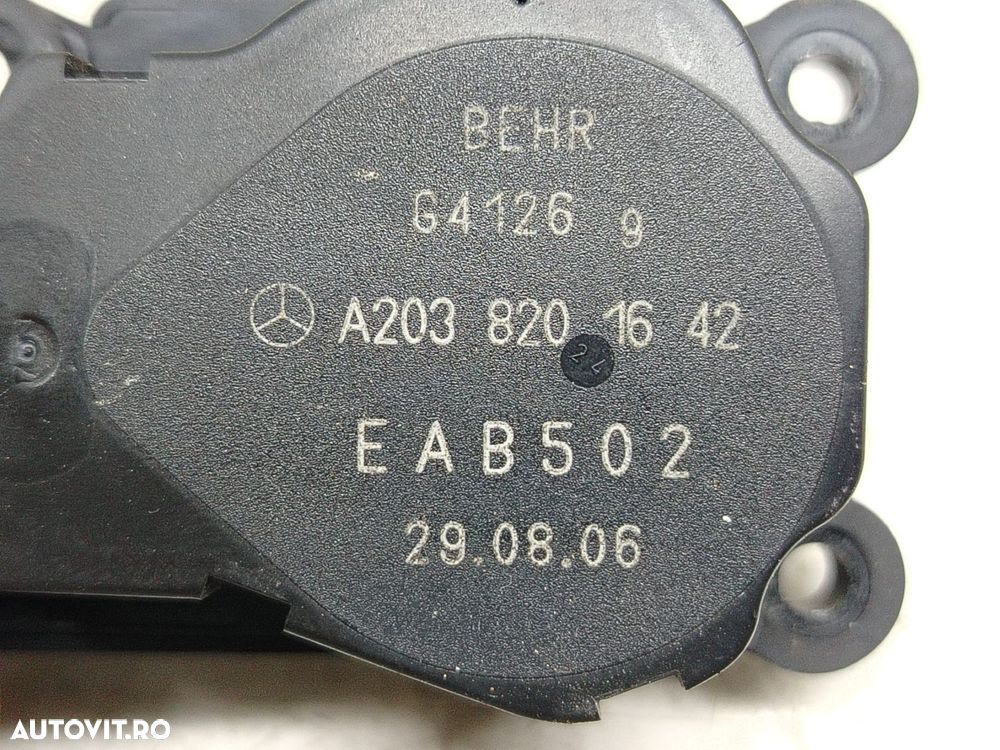 Motoras clapeta mixaj aer a2038201642 Mercedes-Benz C-Class W203 [200 - 2