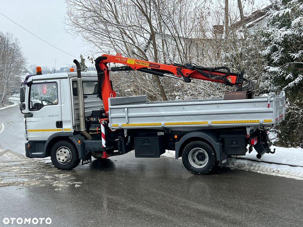 MAN MAN TGL 12-240 Kiper Wywrotka 4x2 Kran PALFINGER PK 12500 BARDZO DOBRY STAN - 18