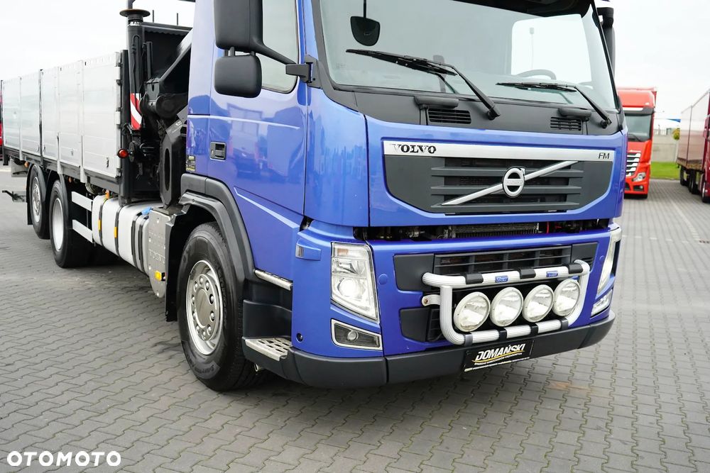 Volvo FM / 420 / 6 X 2 / SKRZYNIOWY + HDS / PALFINGER PK 26002 / WYS. 17 M / OŚ SKRĘTNA - 24