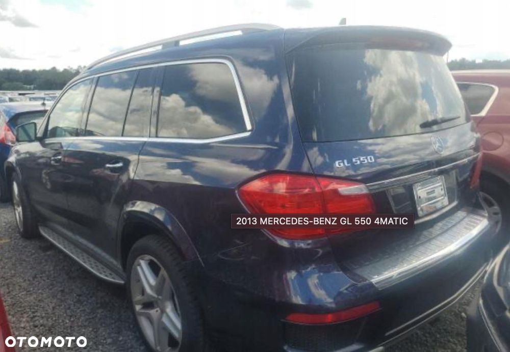 KOMPLETNY TYŁ KLAPA ZDERZAK BŁOTNIK LAMPY PAS TYLNY MERCEDES X166 GL 2014 - 1