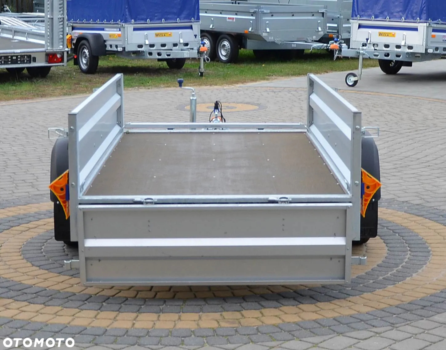 Wiola PRZYCZEPKA SAMOCHODOWA  KRAKUS 2,42X1,22M, DMC:750KG - 2