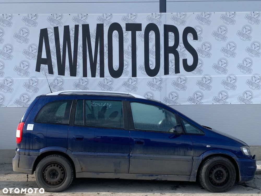 OPEL ZAFIRA 2004 *SAMOCHÓD NA CZĘŚCI* 4078  MASKA, LAMPA, DRZWI, LUSTERKO, ZDERZAK, GRILL, BŁOTNIK, KLAPA, BELKA, DESKA, FOTELE, KANAPA, ĆWIARTKA KIEROWNICA, TARCZE, ZACISKI, ZAWIESZENIE, KOMPLETNY PRZÓD, KOMPLETNY TYŁ, LICZNIK, ZEGARY, PRAWE LEWE PRZÓD TYŁ - 3