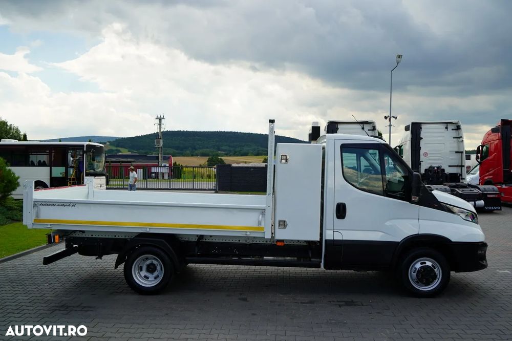 Iveco DAILY 35-160 / BASCULATOR SPATE / OȚEL / 3 LOCURI / DOUĂ / MANUAL / IMPORTAT / EURO 6 - 19