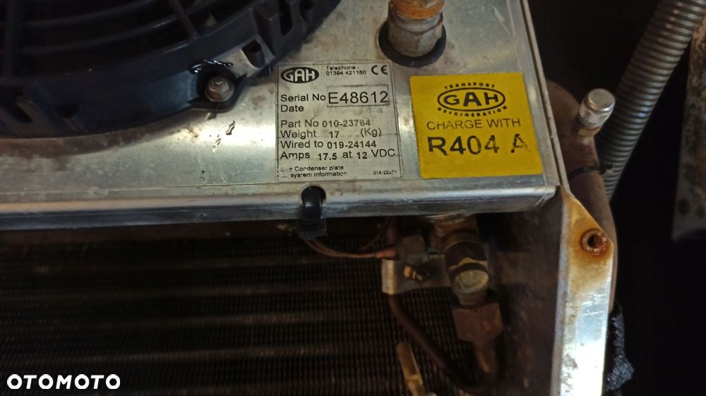 agregat chłodniczy gah sr351i 12v chłodnia 230v postojowe r404a - 13
