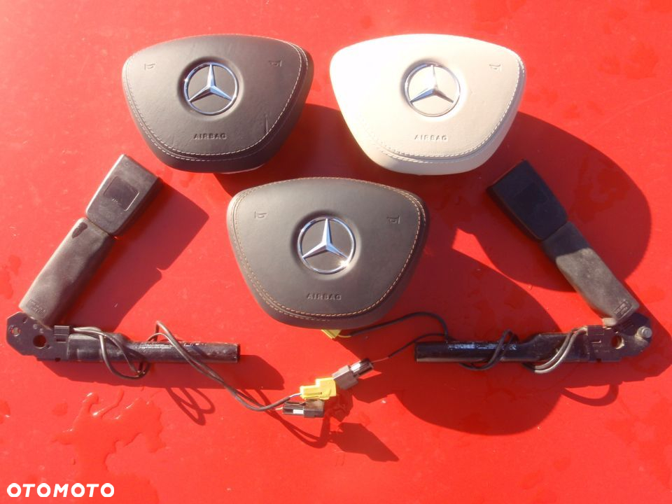 MERCEDES S CL W222 W217 PAS PASY NAPINACZ AIRBAG PODUSZKA POWIETRZNA KIEROWCY LIFT LIFTING 2 II Raz2 - 4