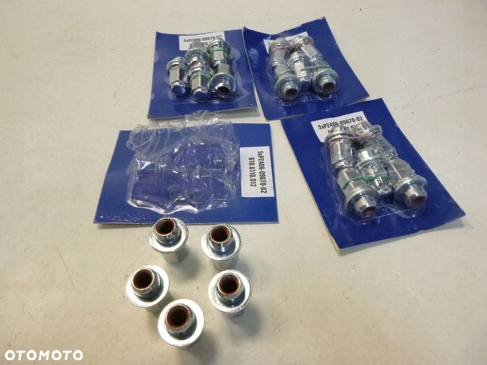 HYUNDAI I30 TUCSON SANTA-FE GENESIS TRAJET H1 XG NAKRĘTKI NAKRĘTKA FELG ALUMINIOWY M12x1.5 KOMPLET NOWE . - 4