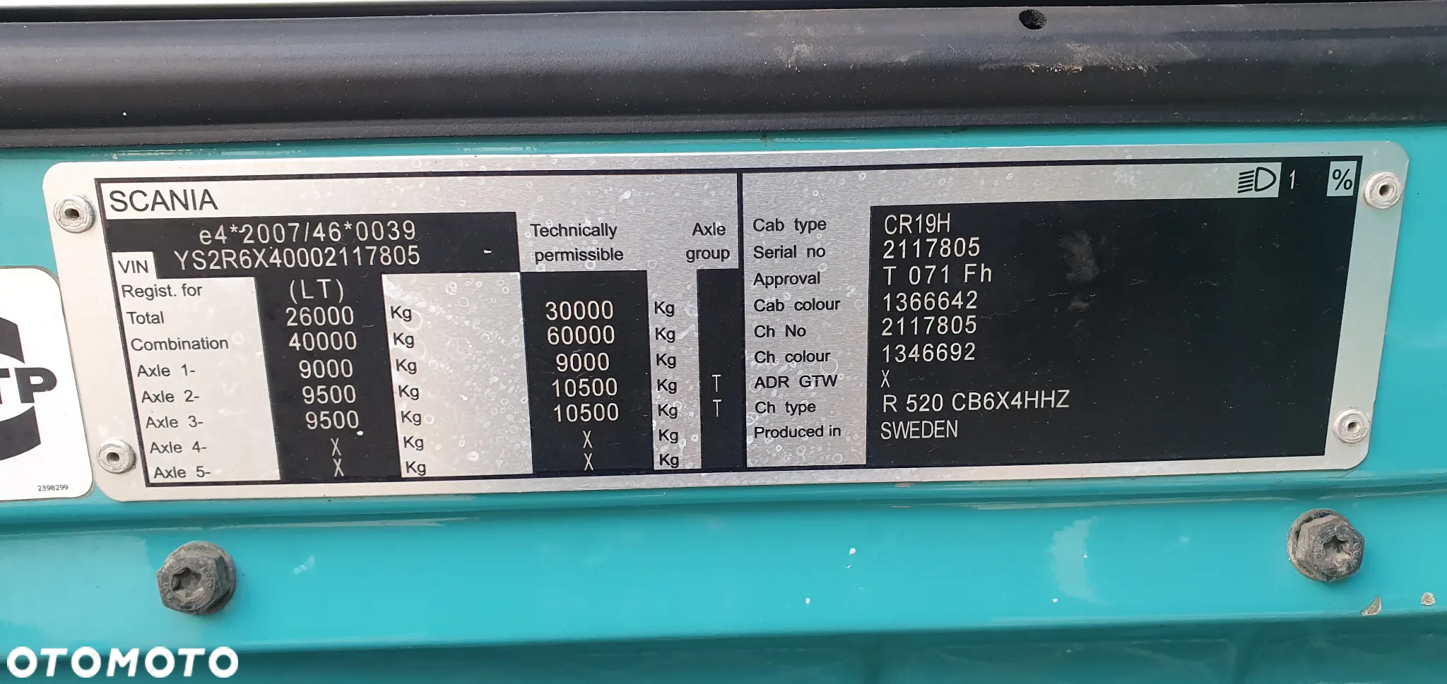 Scania R520 V8 DO DREWNA HIAB LOGLIFT - 33