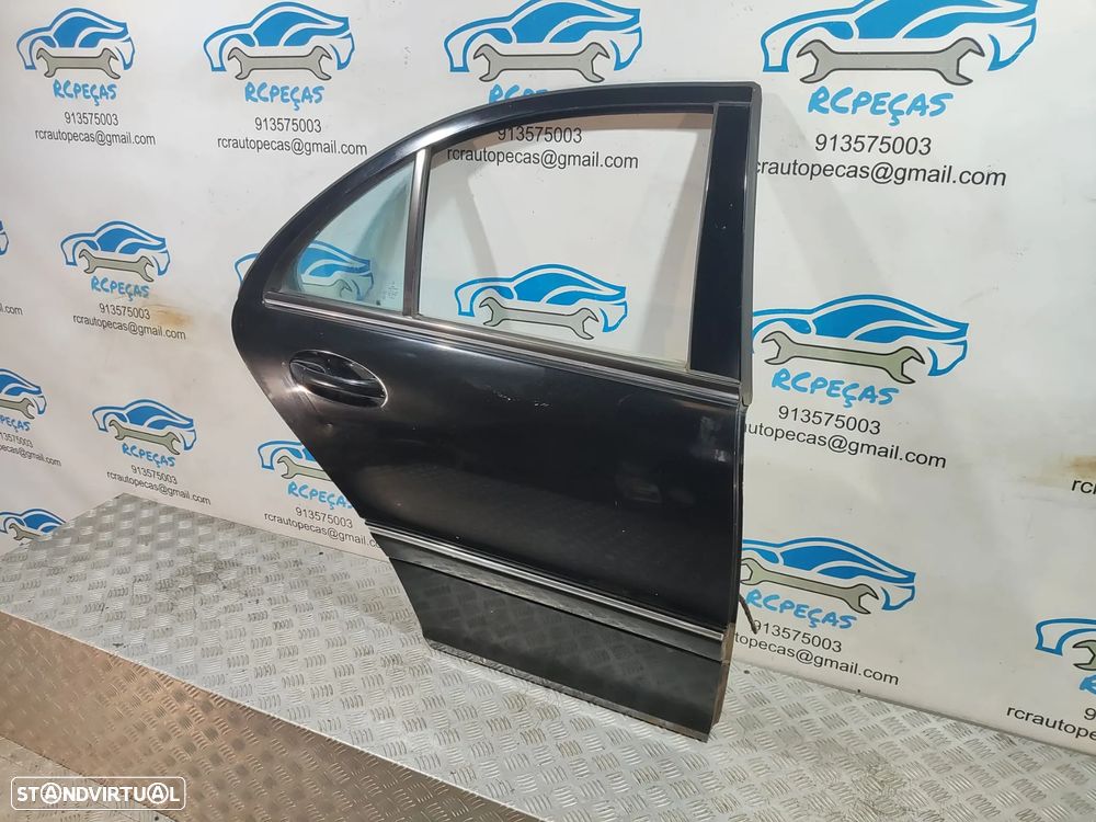 Porta Traseira Direita Mercedes Benz Class C W203 Fecho Elevador Motor Puxador Vidro - 4