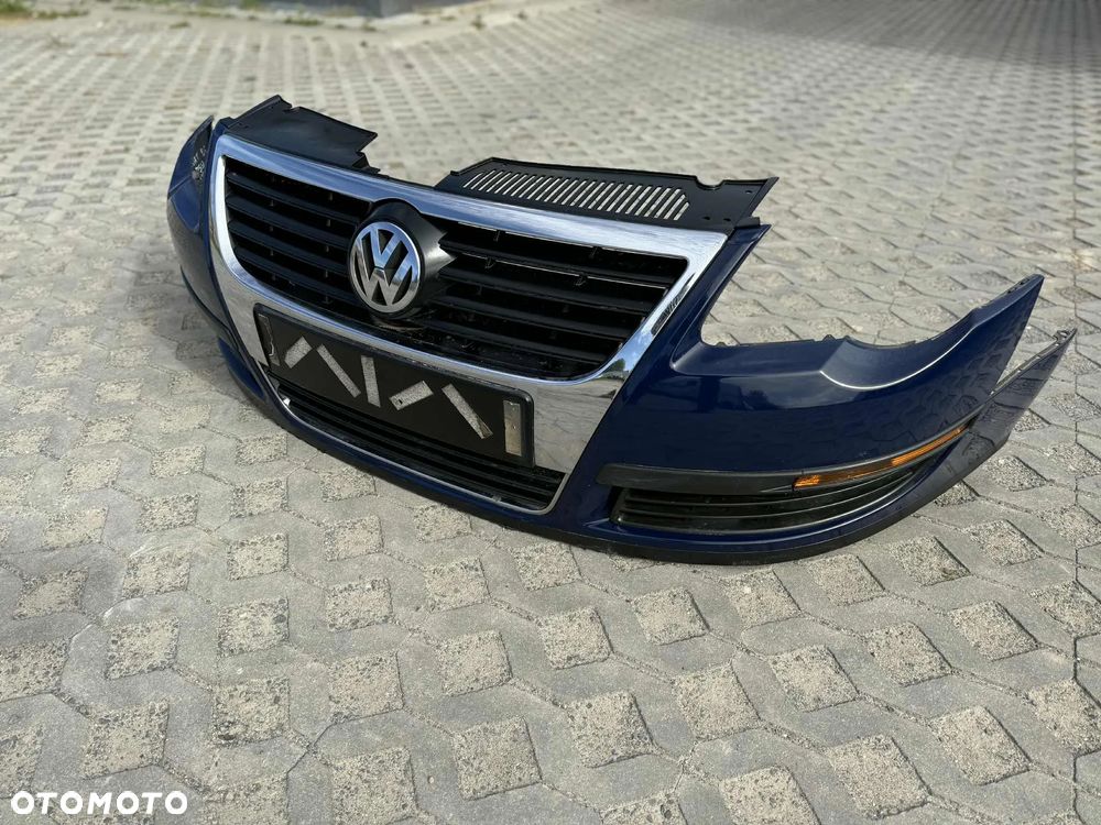 Vw Passat B6 Zderzak Przód Przedni Kompletny LD5Q Grill 2005-2008r. - 5