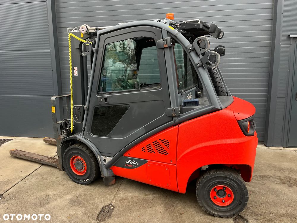 Linde H20D/600 DIESEL Triplex widły teleskopowe Klima Pozycjoner - 16