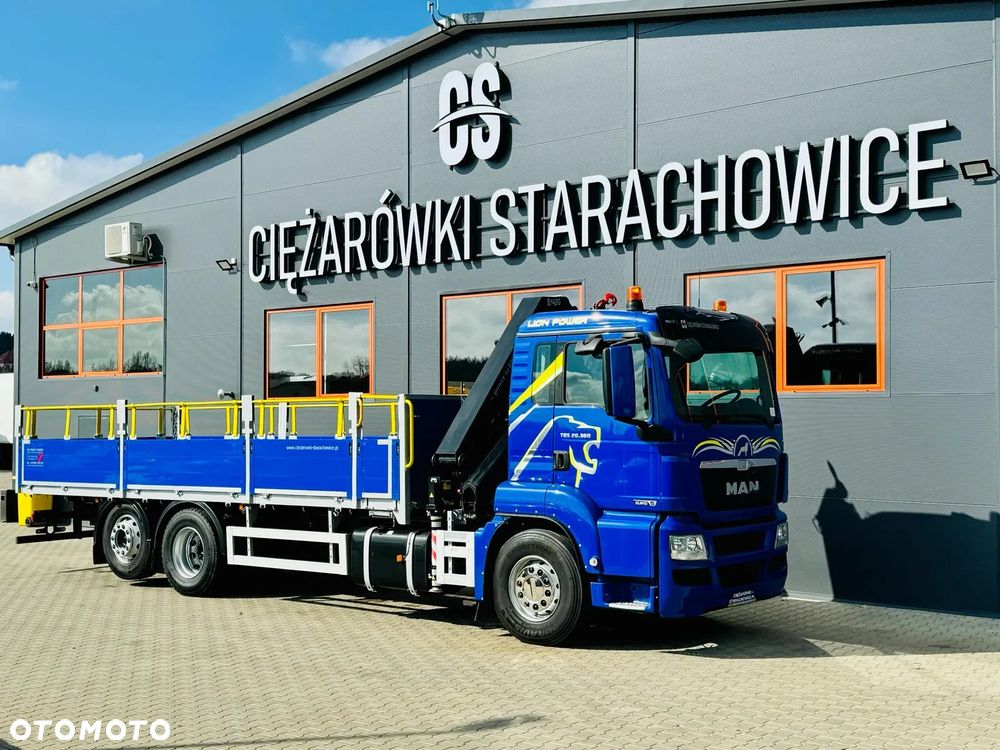 MAN MAN TGS 26.360 // 6x2 // przebieg 247 tyś.km // żuraw HMF // - 7