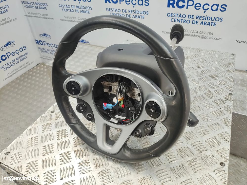 Volante Pele Original Smart Forfour EQ 453 - 5