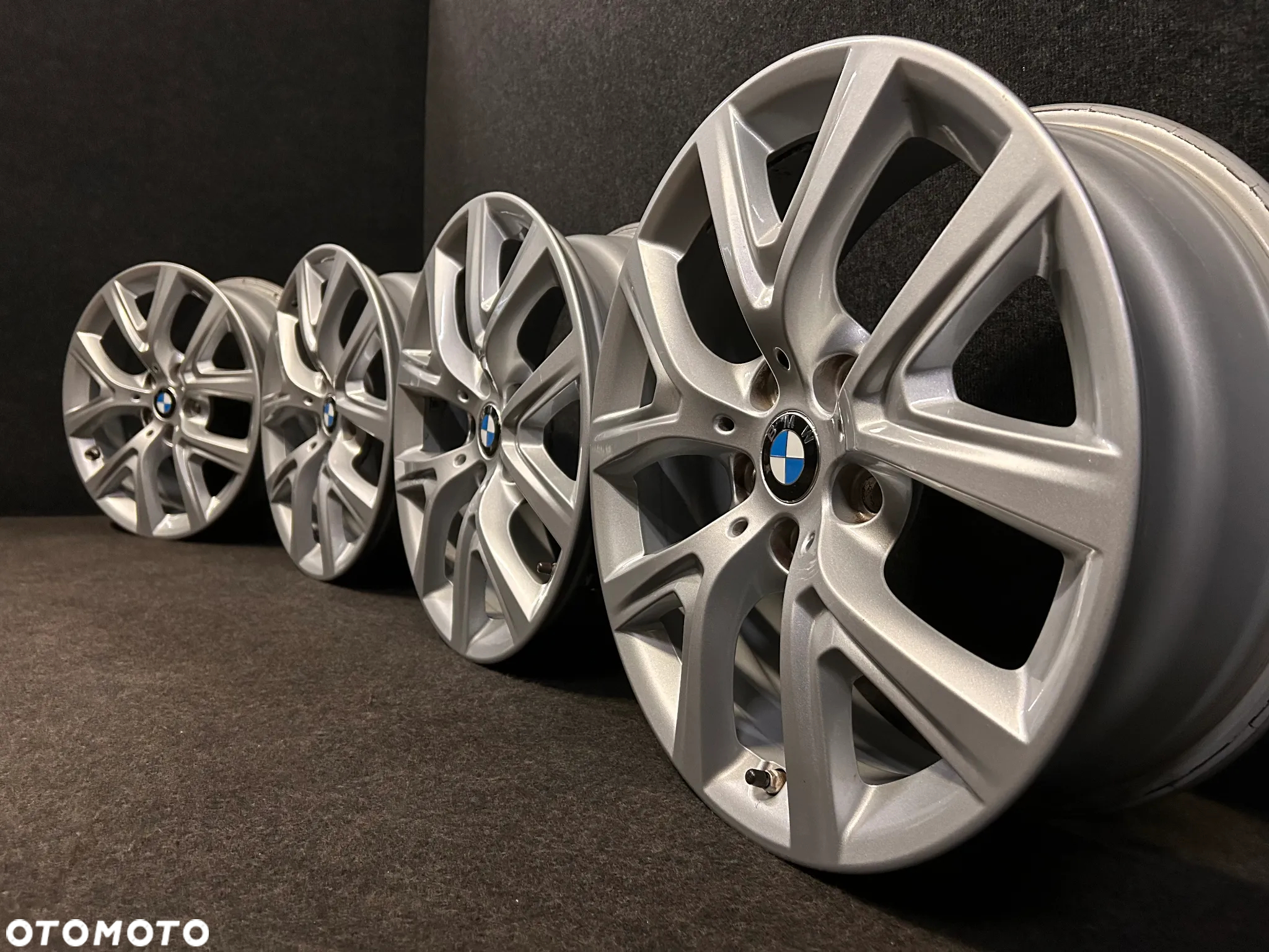 Alufelgi BMW X1 F48, X2 F39 17 cali 5x112 4szt. Ładne z czujnikami! - 3