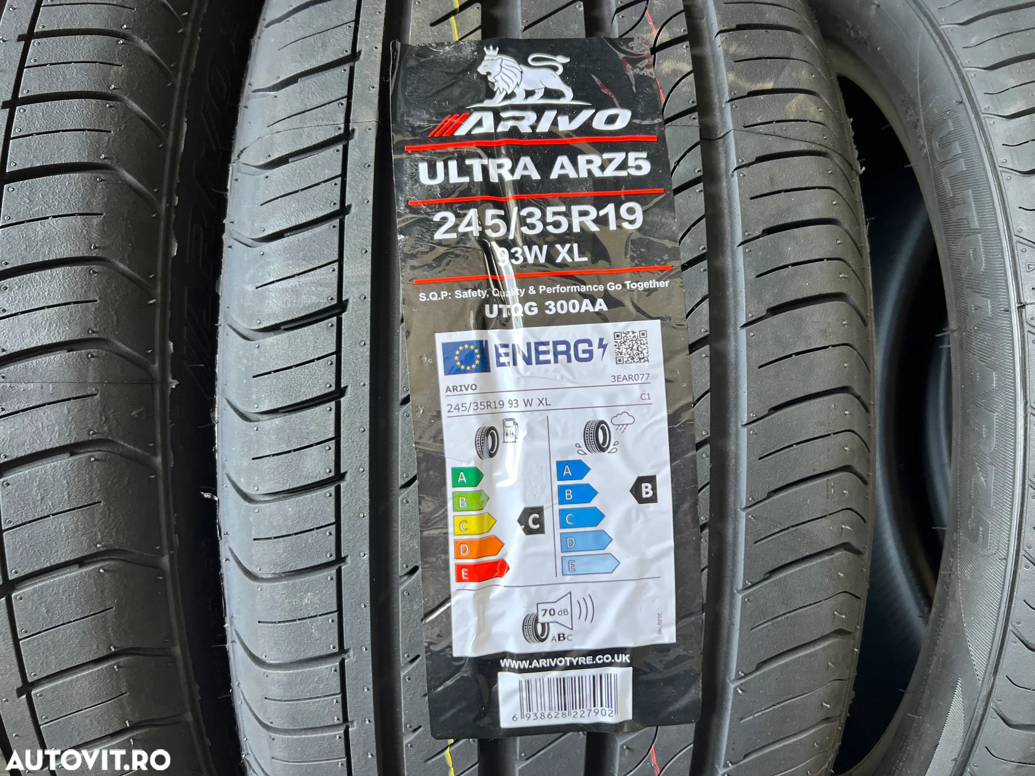 4 anvelope vara 245-35-19 si 275-30-19 bmw E60 E90 BMW seria5 anvelope cu protectie janta - 2