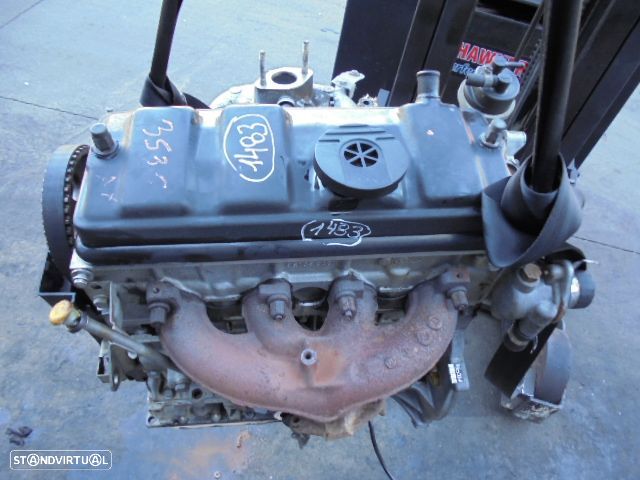 Motor H1A 1FP0A 908455 CITROEN AX 11 TRE 1991 1.1 54CV 5P BRANCO - 1