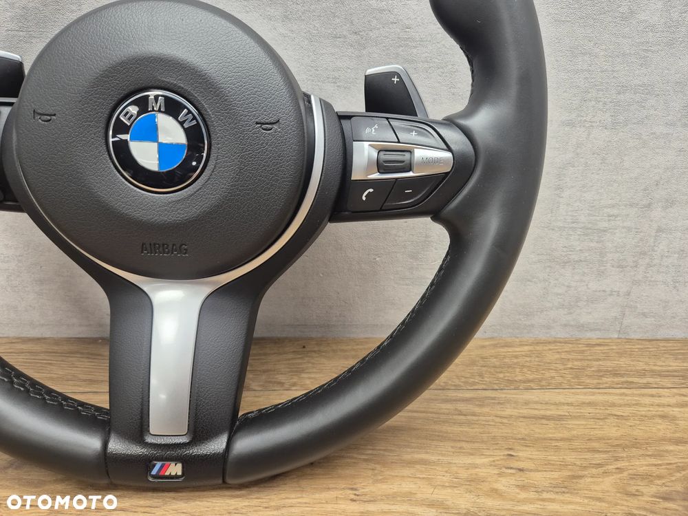 BMW F20 F21 F22 F23 F30 F31 F32 F36 KIEROWNICA M PAKIET PODUSZKA ŁOPATKI TEMPOMAT ŁADNA ORI - 5