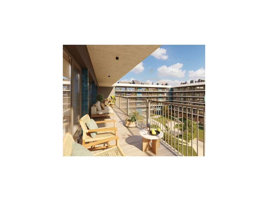 Apartamento T3 de Luxo no LUX Garden EVO, Faro -com piscina - Grande imagem: 4/20