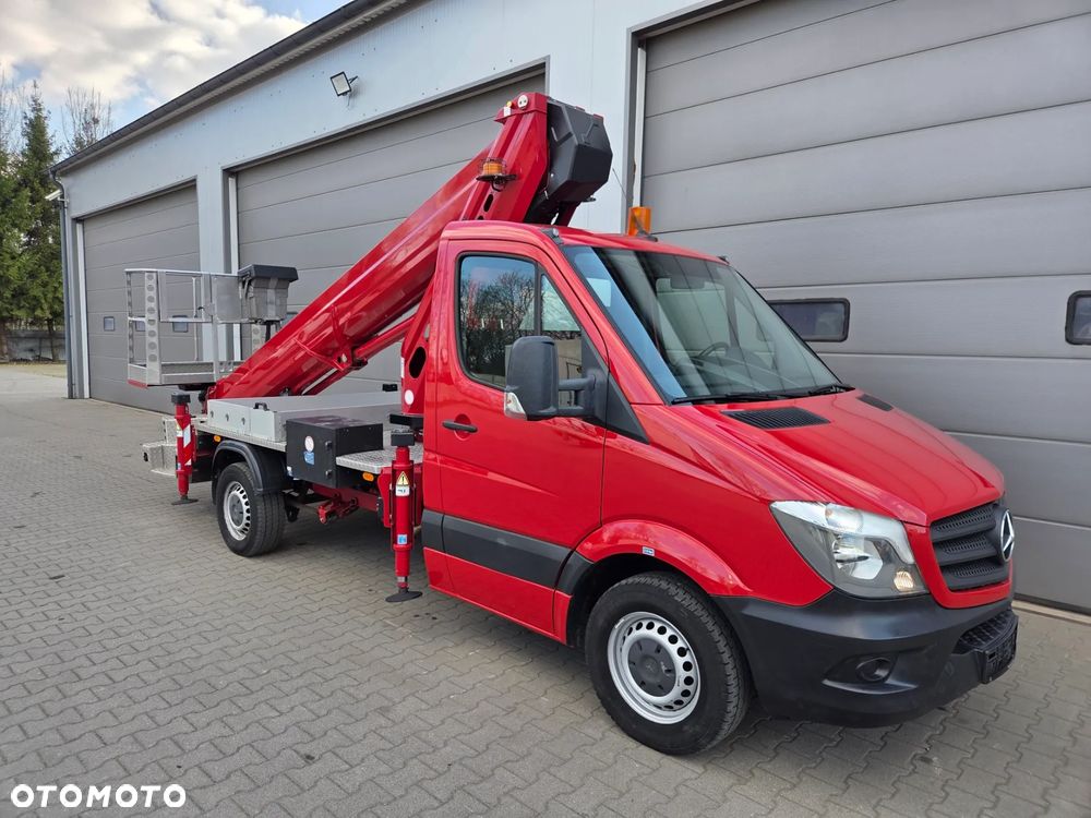 Mercedes-Benz Sprinter 314CDI - 27 m - Ruthmann TB 270.3 Podnośnik koszowy Zwyżka Wumag Palfinger GSR Multitel - 7