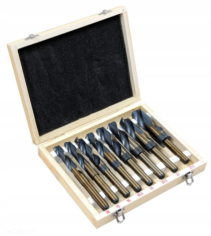 Zestaw wierteł do metalu Mar-pol 30611 8 sztuk - 5