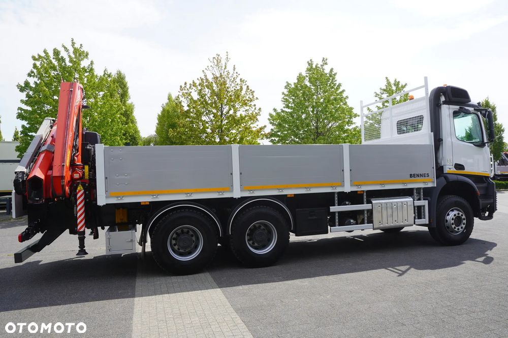 Mercedes-Benz Arocs 2633 burtowy / HDS FASSI F155A.0.23 / PILOT / 230 tys. km - 10