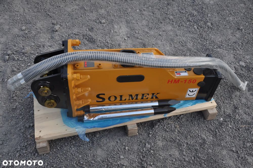 Młot wyburzeniowy Mini koparka Solmek HM 150 Hammer NOWY - 3