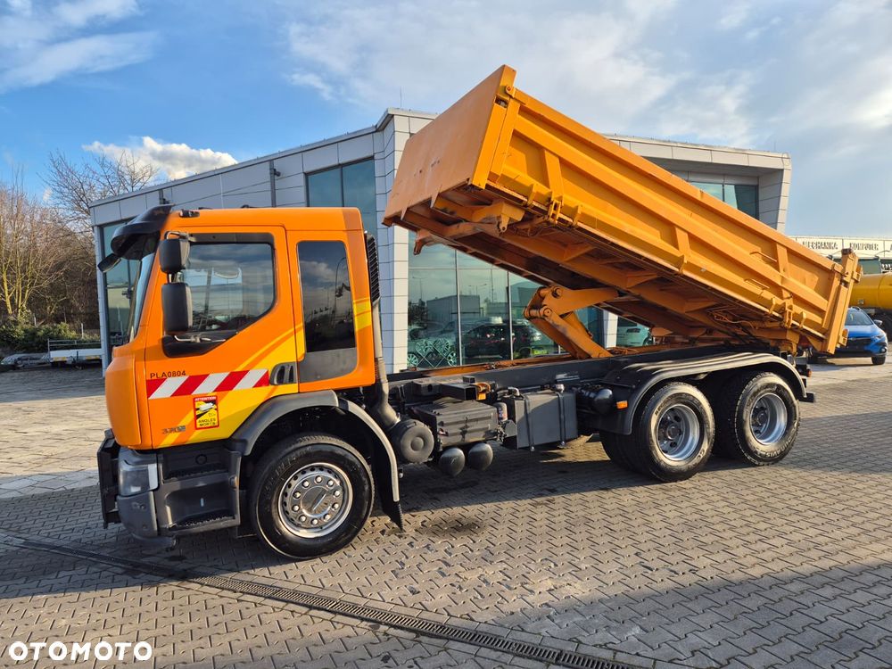 Renault PREMIUM DXI LANDER D 370 / 6X4 / WYWROTKA TYŁ / HYVA / HYDROBURTA Z BOKU / CZOŁOWNICA / NISKI PRZEBIEG / BEZWYPADKOWY / 6X4 / EURO 4 - 2