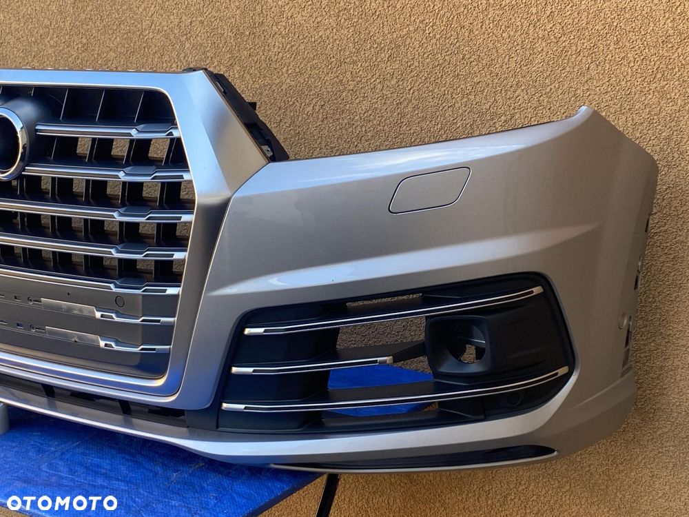 AUDI SQ7 4M LZ7G ZDERZAK PRZÓD PRZEDNI KOMPLETNY 6 PDC RADAR SPRYSKI KAMERA - 3