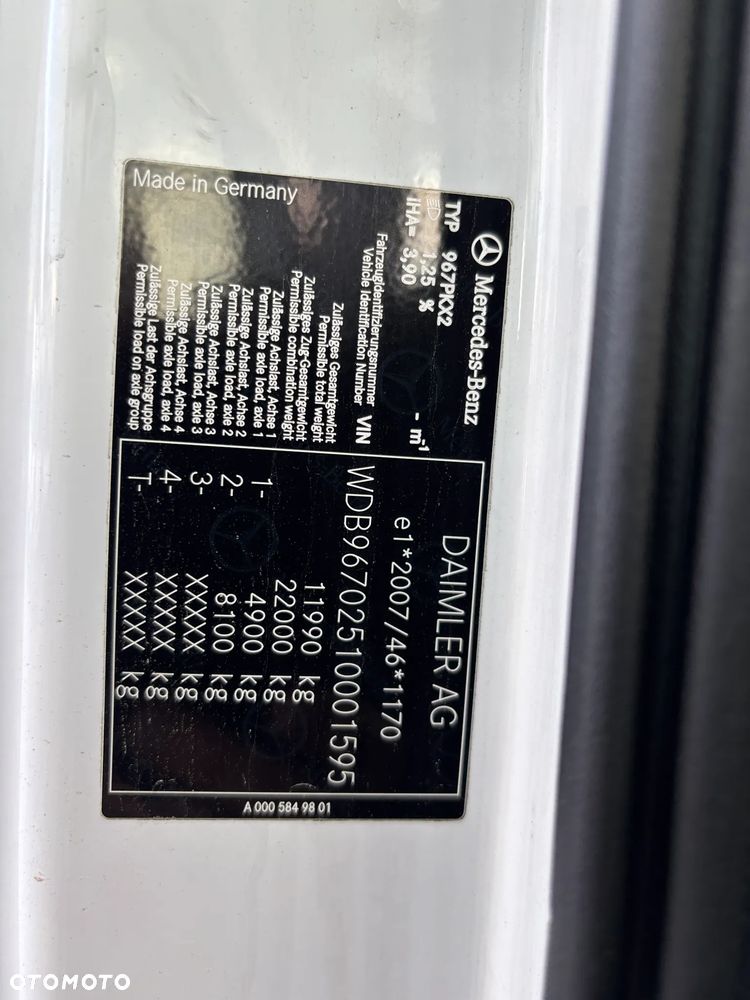 Mercedes-Benz ATEGO 1221,1523,1518,,1218,,1223 CHLODNIA KONTENER WYWROTKILKA SZTUK - 9