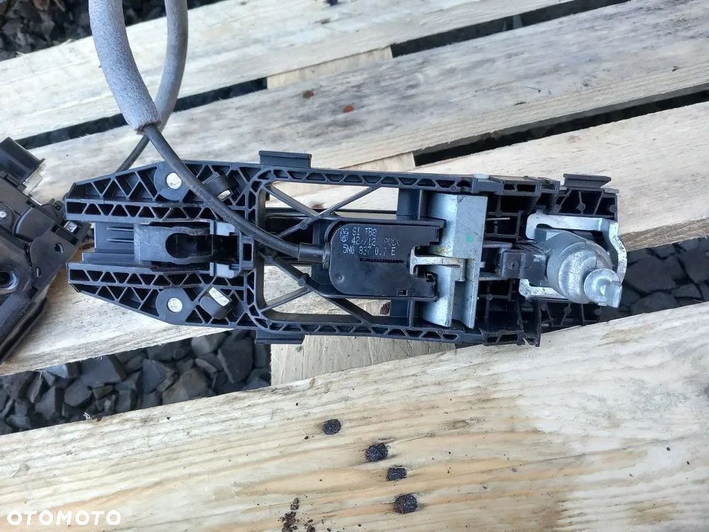 Zamek Drzwi Przedni Lewy 7PIN Przód Klamka Komplet LF9R Skoda Fabia II Lift 2012r 1S1837015B - 9