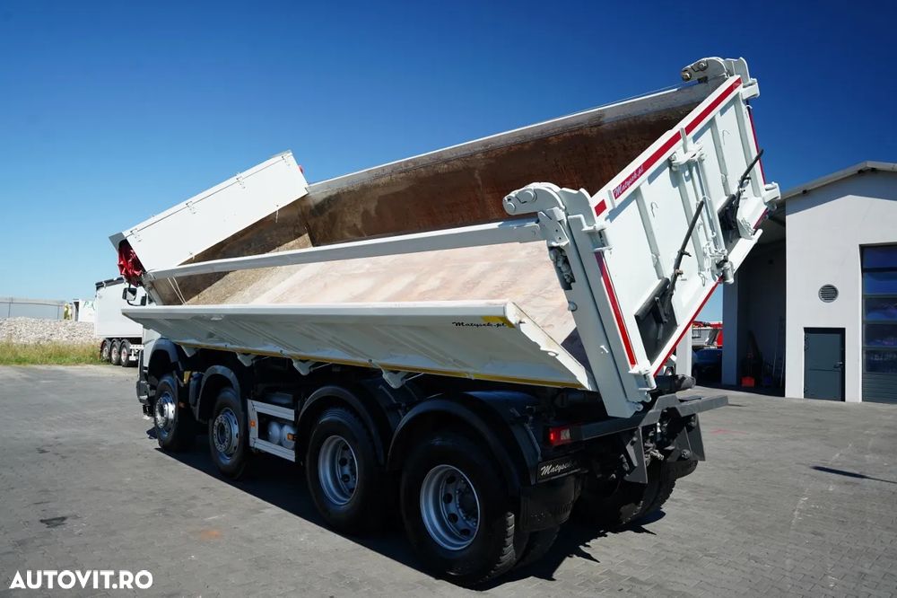 Volvo FMX 450 / 8X4 / BASCULATOR 2 LATE / HYDRODOLT / MEILLER KIPPER / I-SHIFT / IMPORTAT - 9